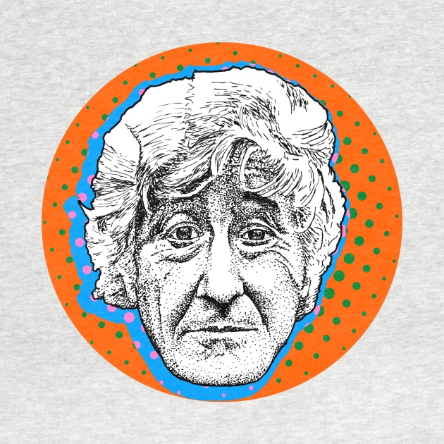 Jon Pertwee Portrait by adam-bullock